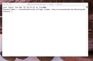 DragFolder IntoTerminal